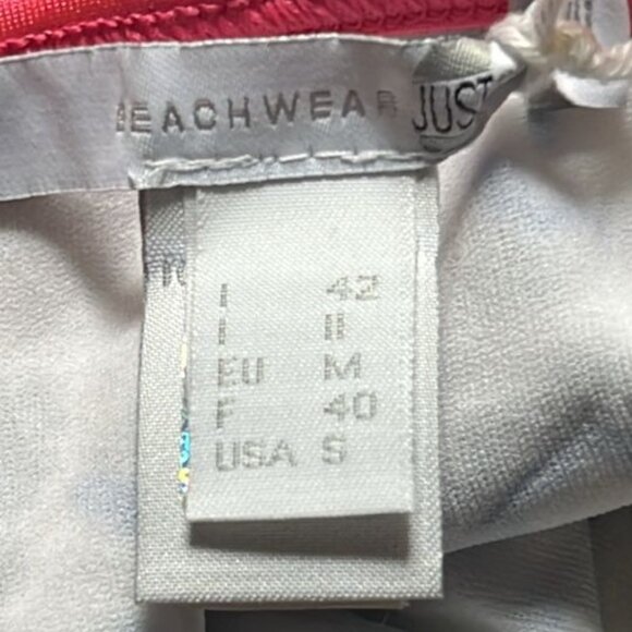$300 JUST CAVALLI  swimsuit beachwear size 42 Italy , 6 Us - Picture 2 of 13